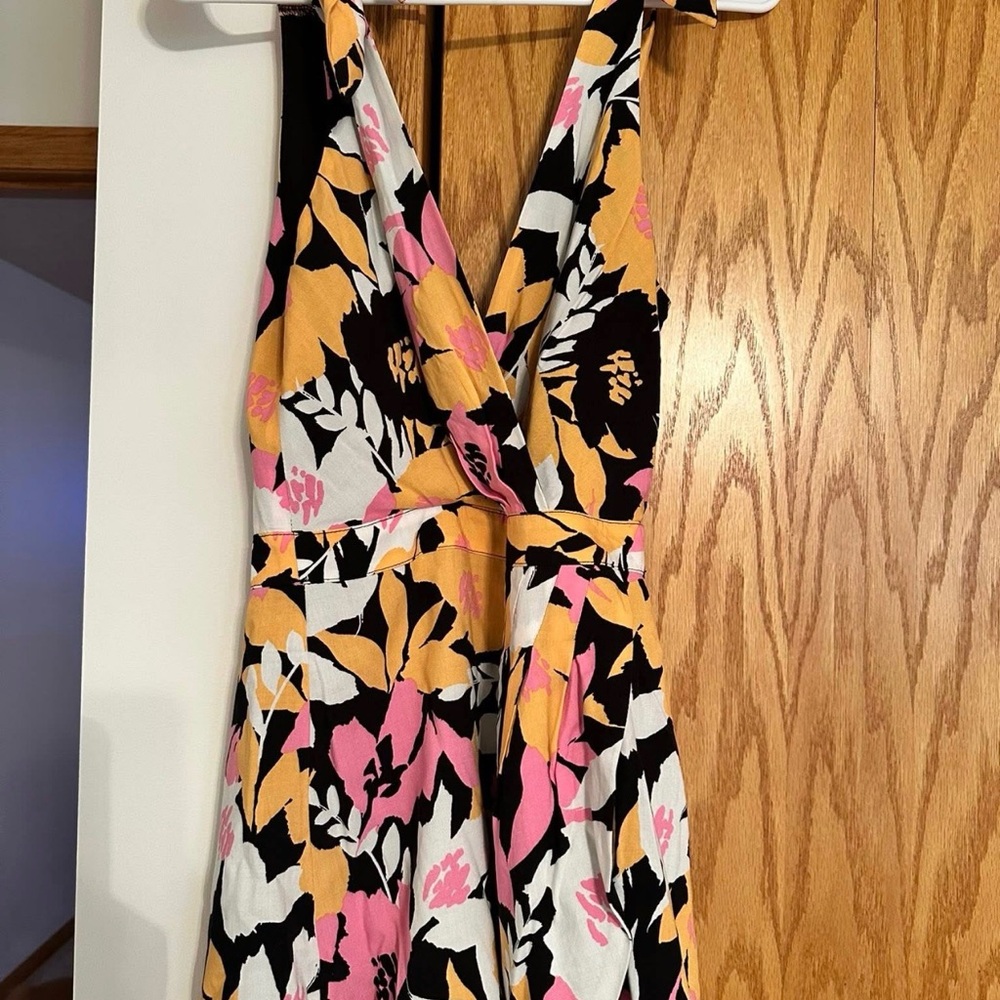 Vici Multicolor Floral Jumpsuit